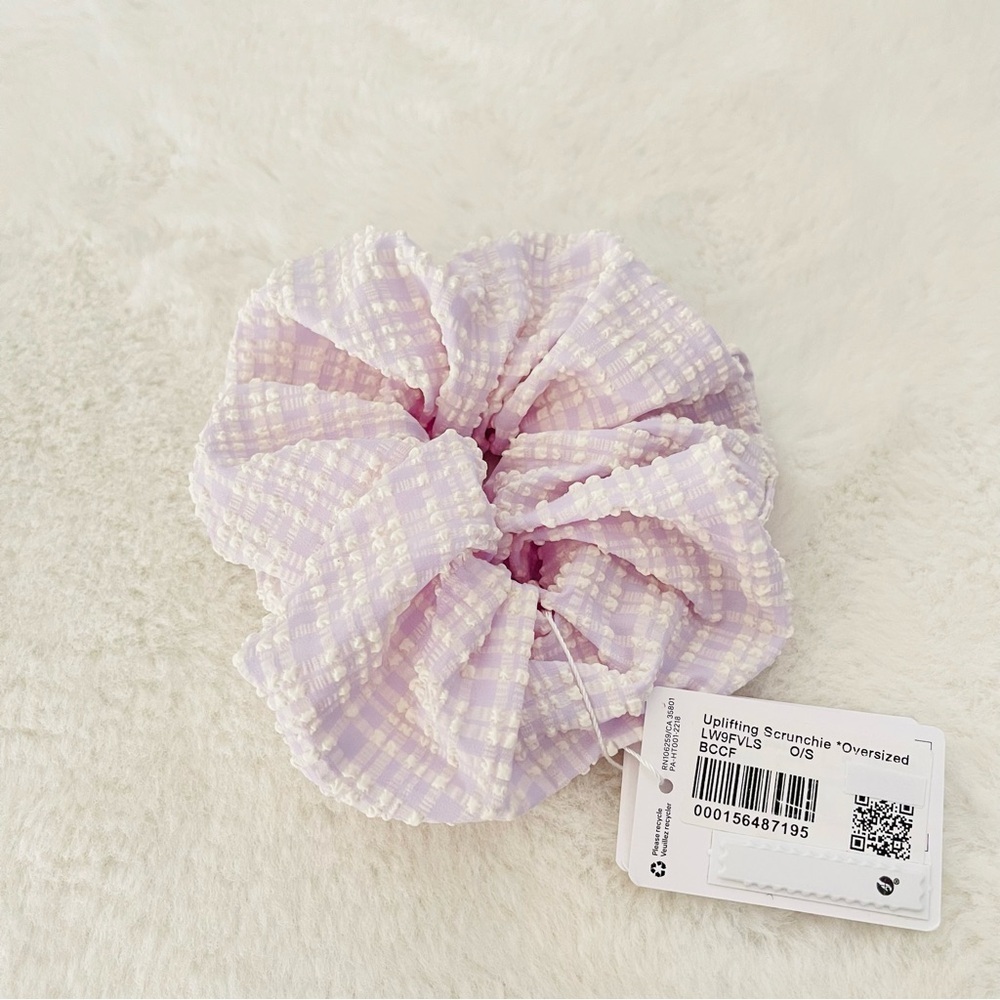 Lululemon Oversized Lavender Scrunchie - Picture 5 of 5